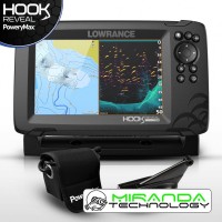 Lowrance Sonda GPS Plotter  HOOK Reveal 7 HDI 83/200 PoweryMax Ready